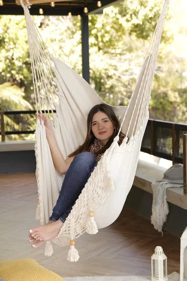 Macrame Hanging Boho Chair - Glova