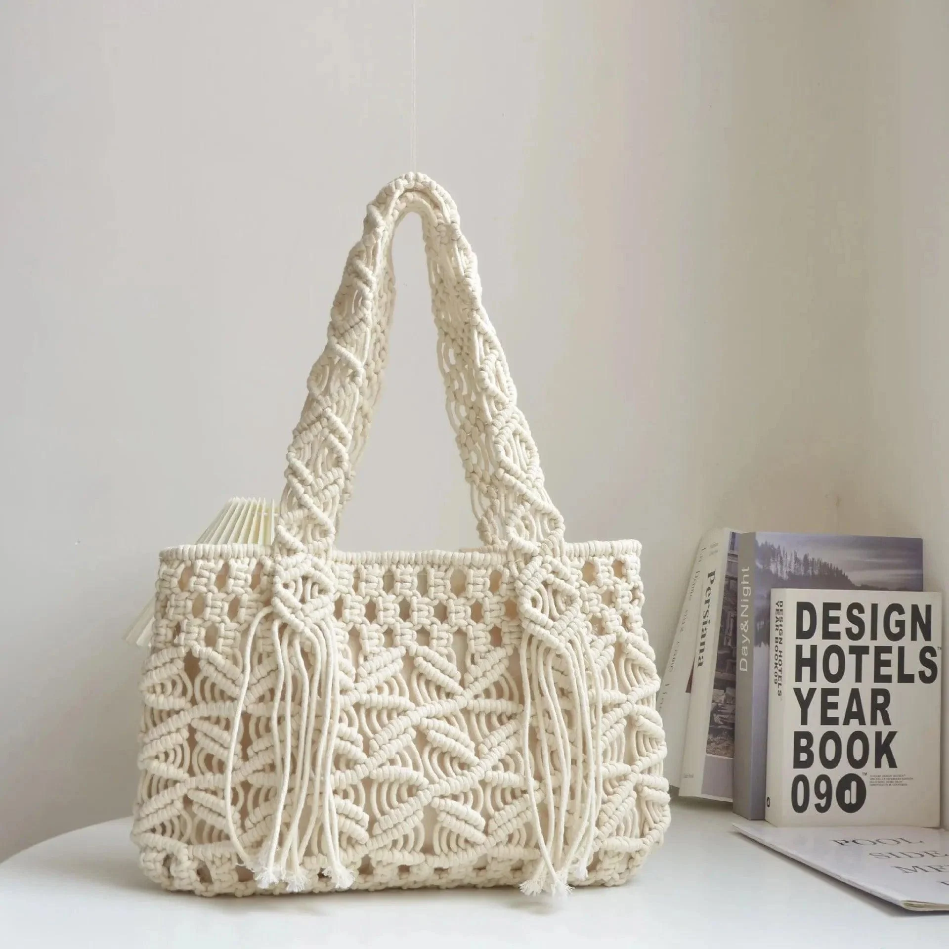 Macrame Mini Shoulder Bag - Glova