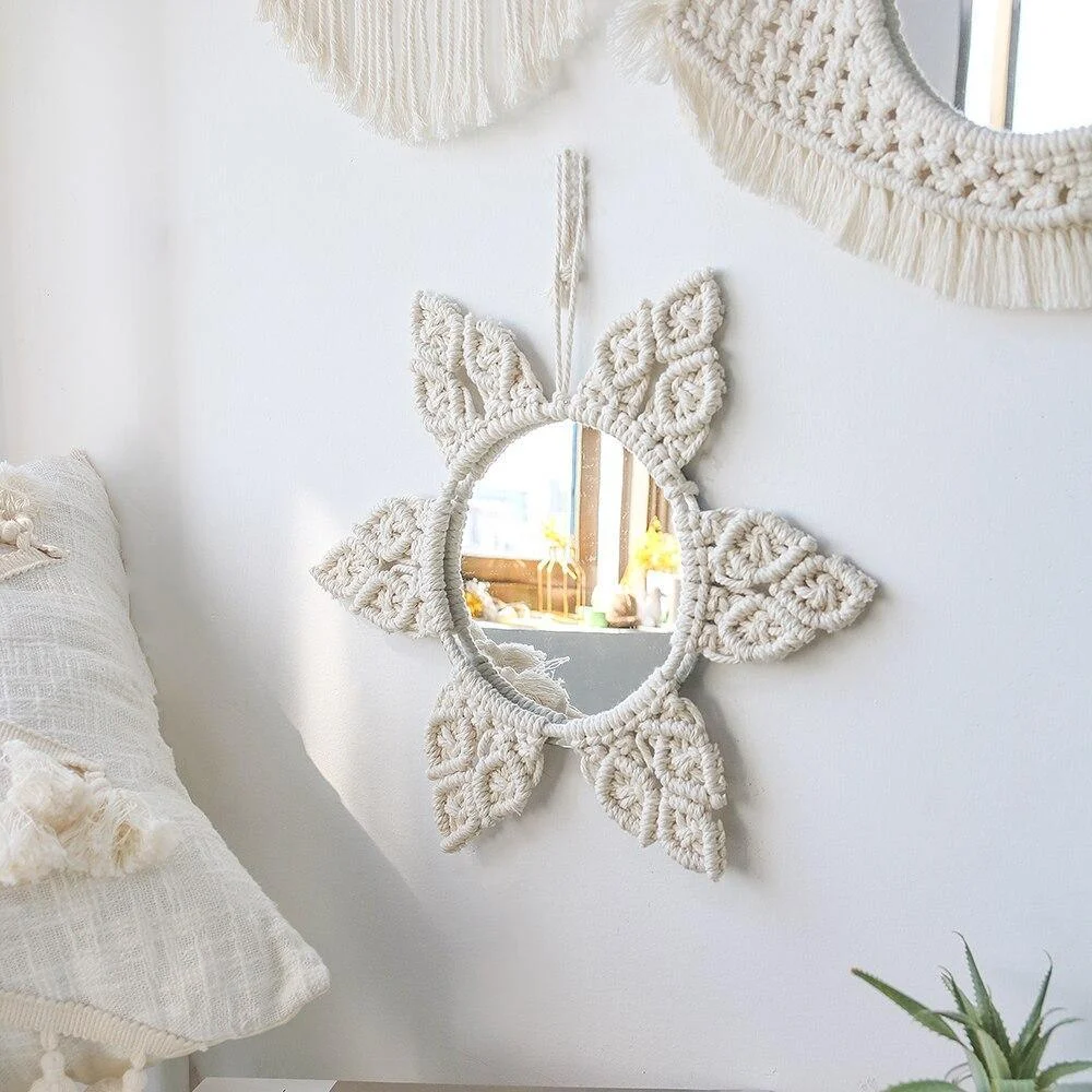 Macrame Mirror (2 Styles) - Glova