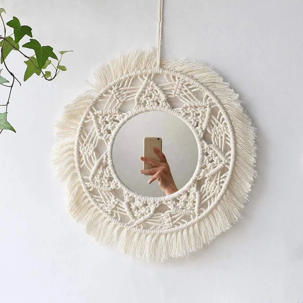 Macrame Mirror (2 Styles) - Glova