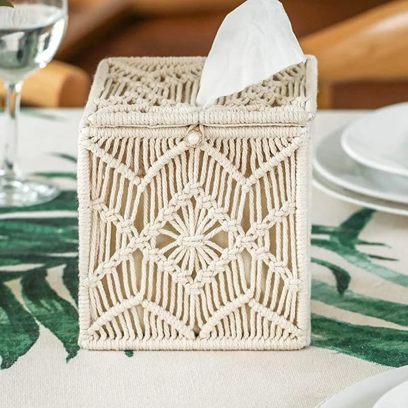 Macrame Napkin Box - Glova