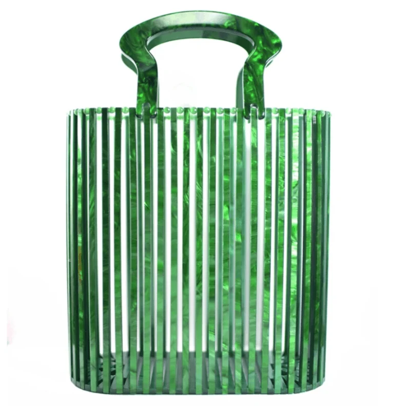 Madison Acrylic Bamboo Tote Bags - Glova