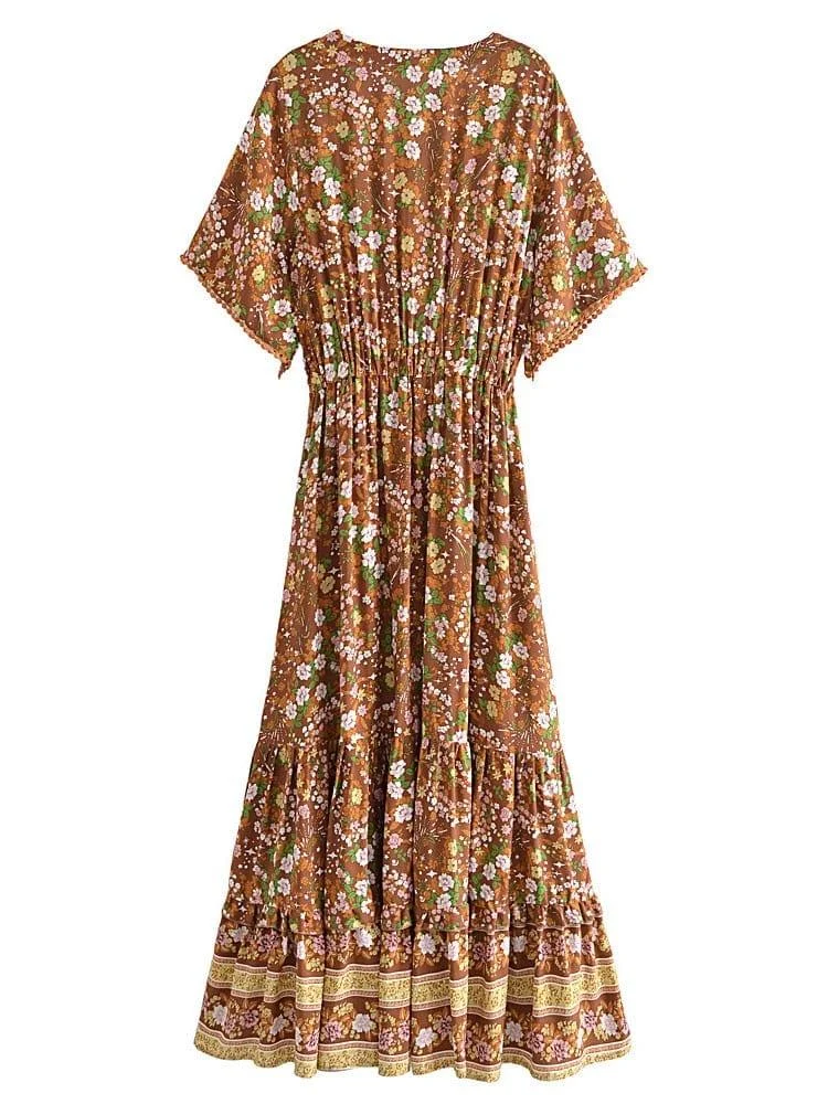 Mahala Bohemian Maxi Dress - Glova