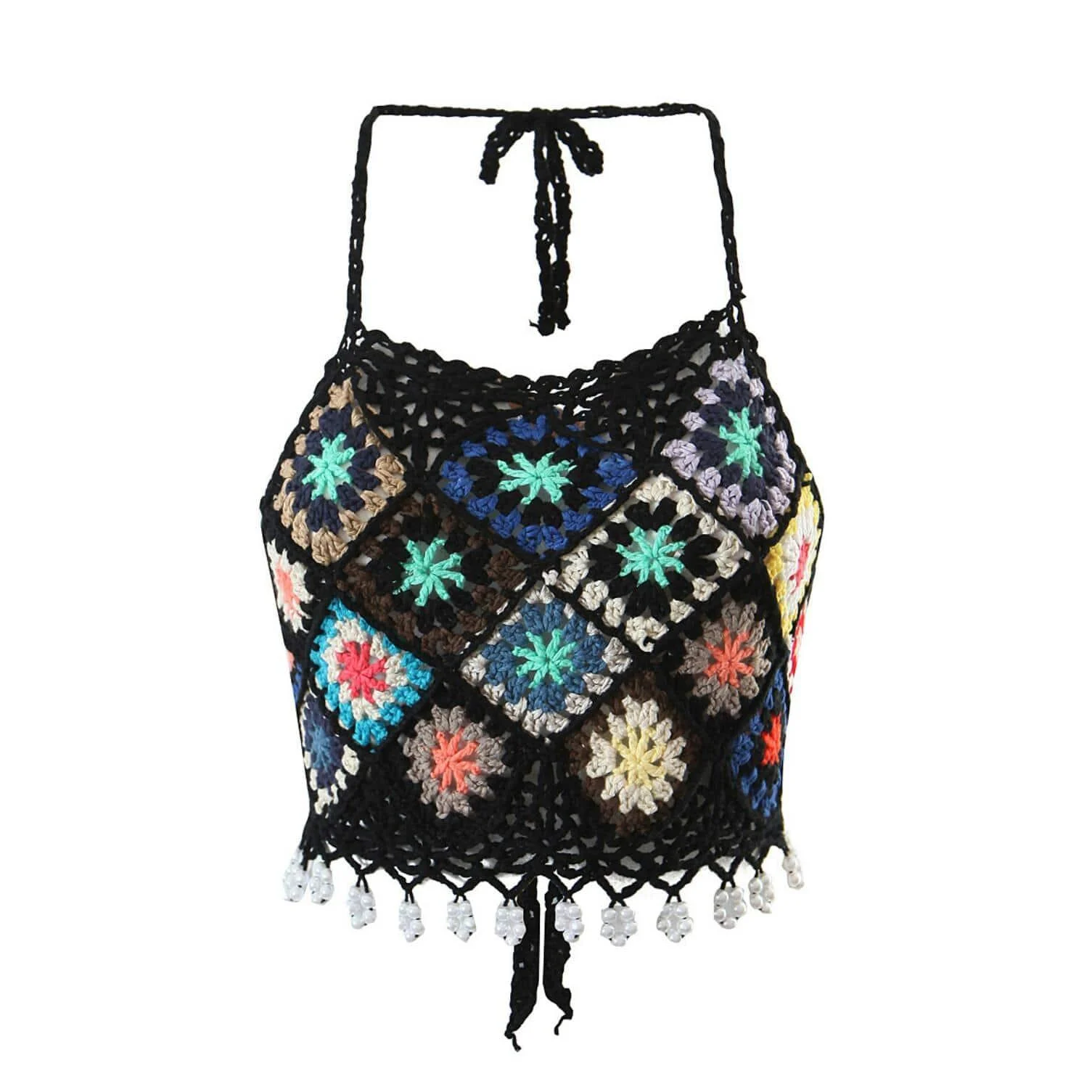 Mahalia Crochet Crop Top - Glova