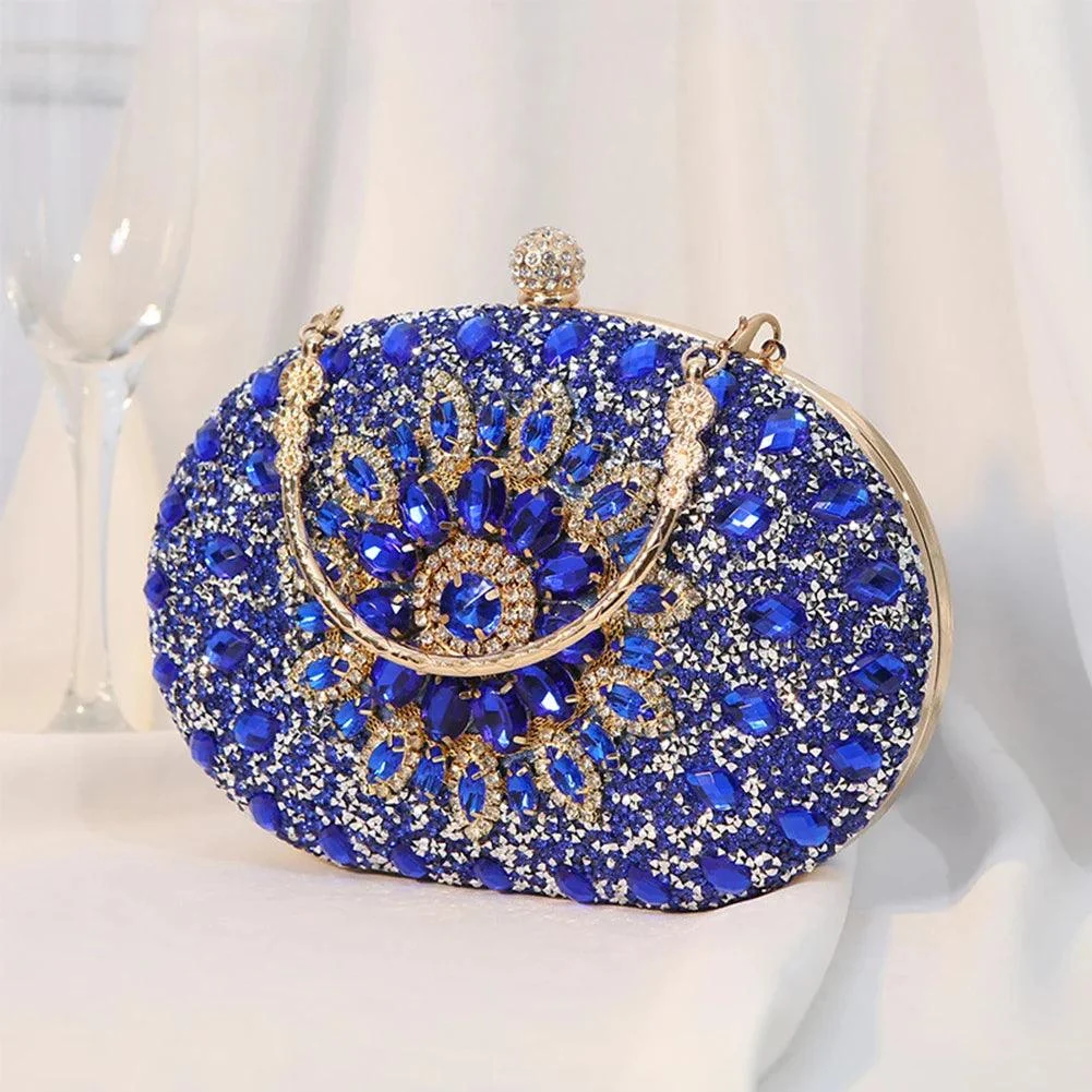 Mahlia Rhinestone Party Clutch - Glova