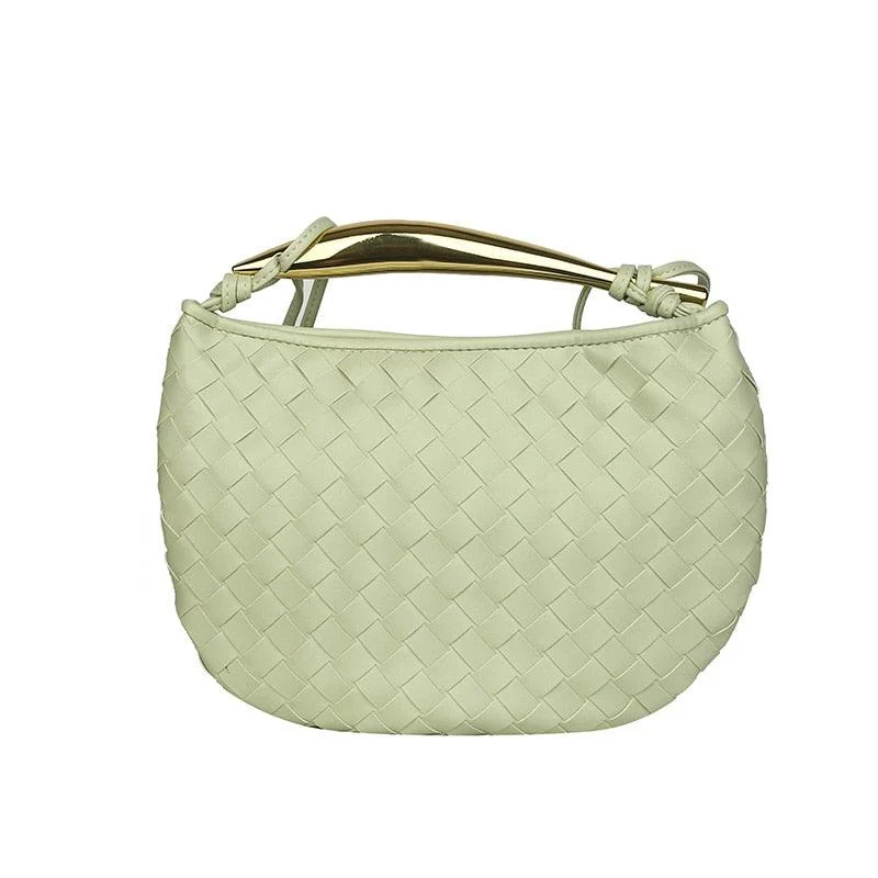 Mairi Woven Golden Bar Mini Tote - Glova