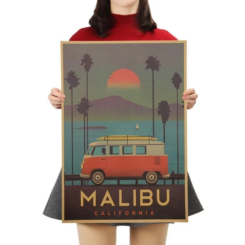 MALIBU poster - Glova