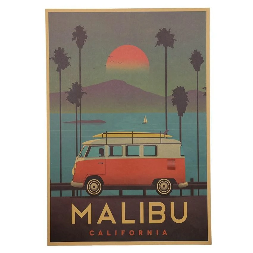 MALIBU poster - Glova