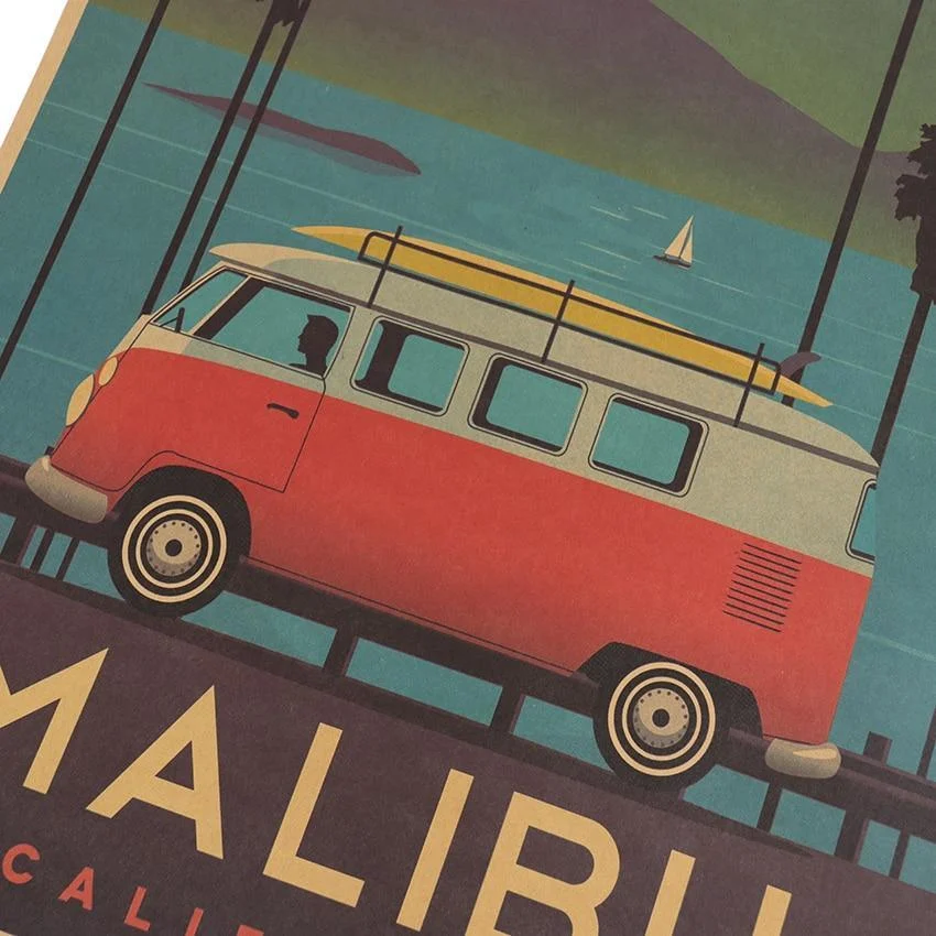 MALIBU poster - Glova