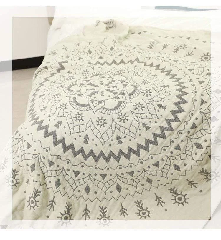 Mandala Blanket Throw - Glova