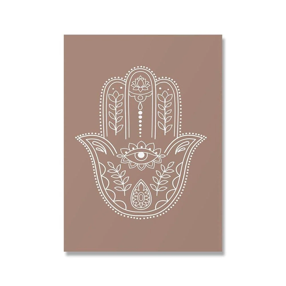 Mandala Buddha Lotus Canvas Posters - Glova