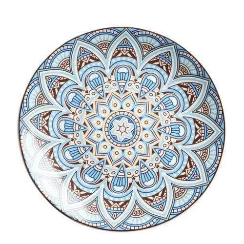 Mandala Ceramic Plates - Glova