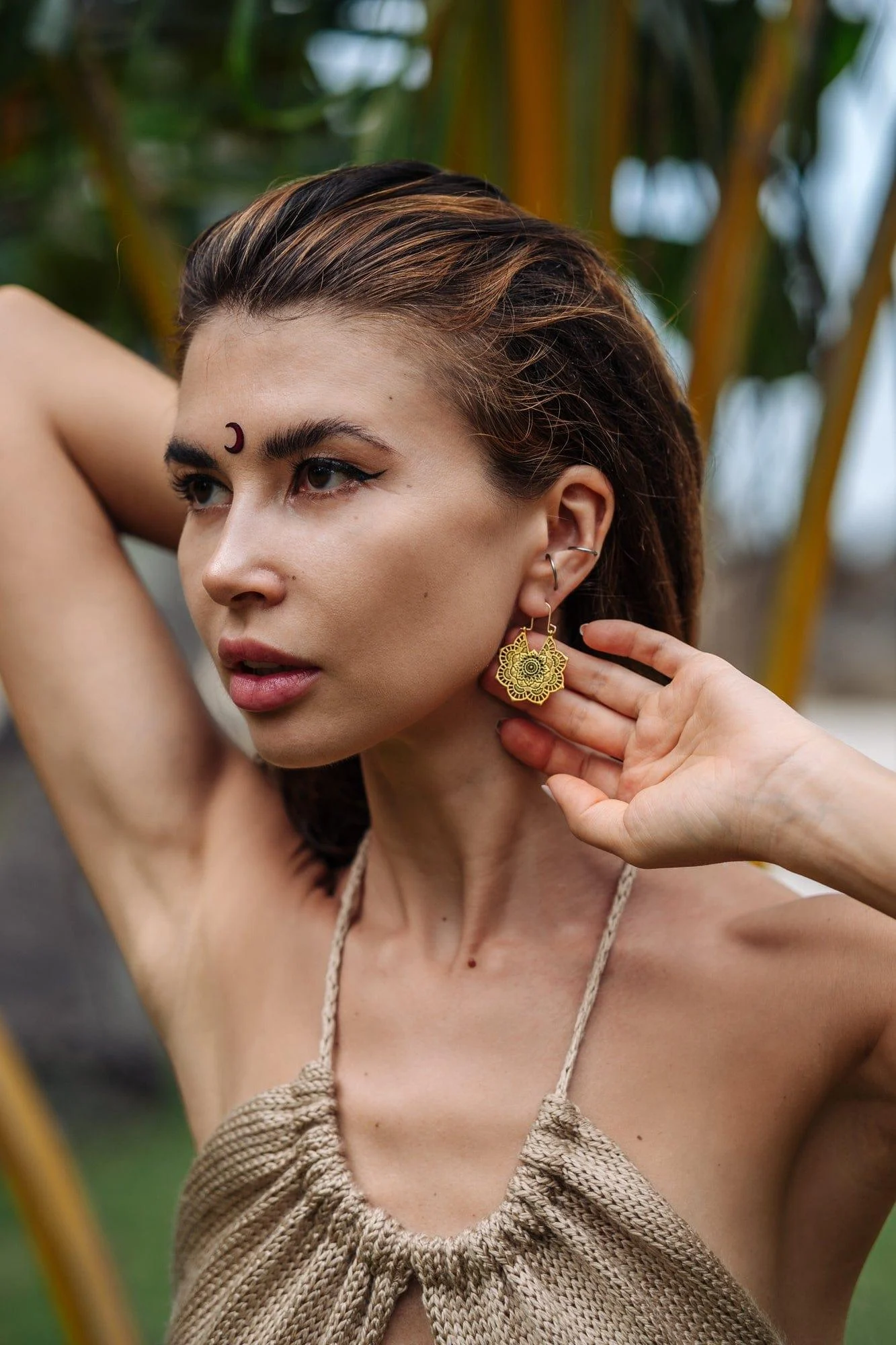 Mandala Drop Earrings - Glova