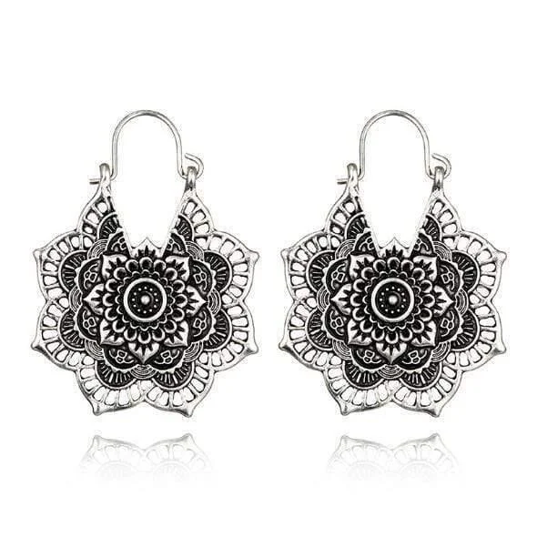 Mandala Drop Earrings - Glova