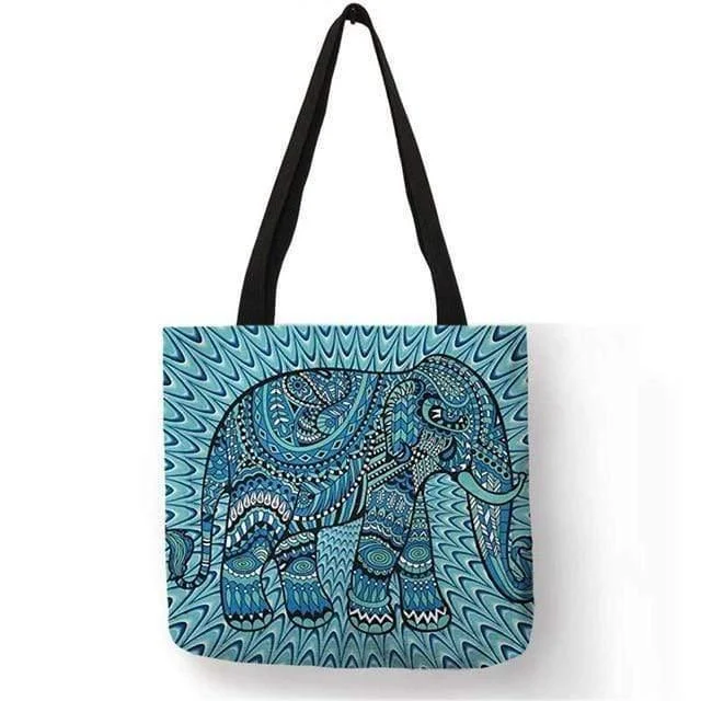 Mandala Elephant Tote - Glova