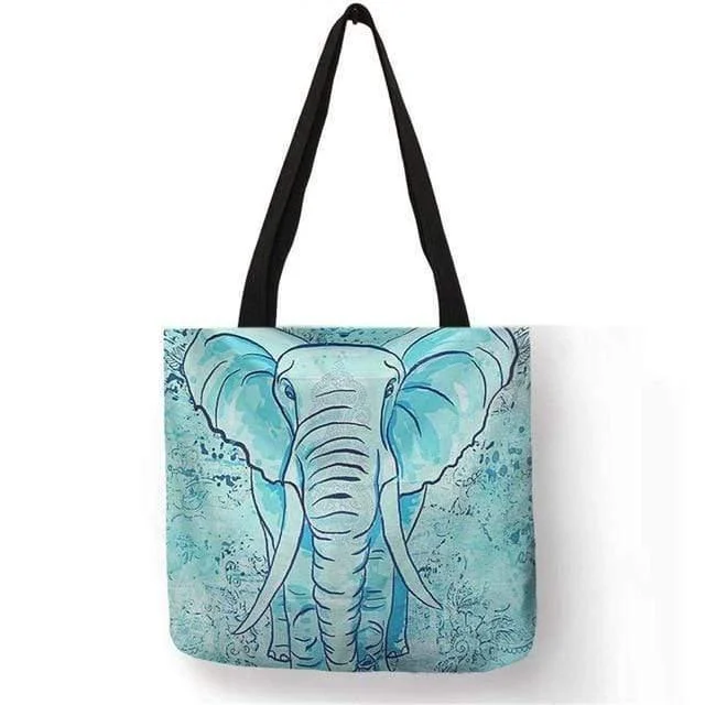 Mandala Elephant Tote - Glova