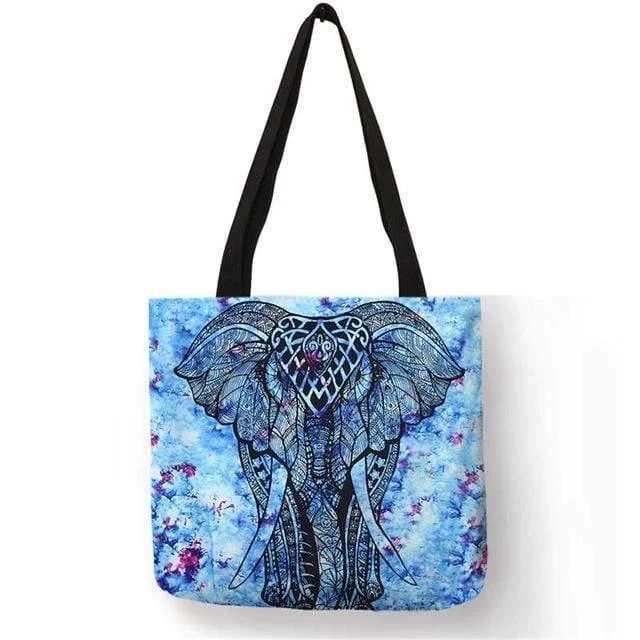 Mandala Elephant Tote - Glova