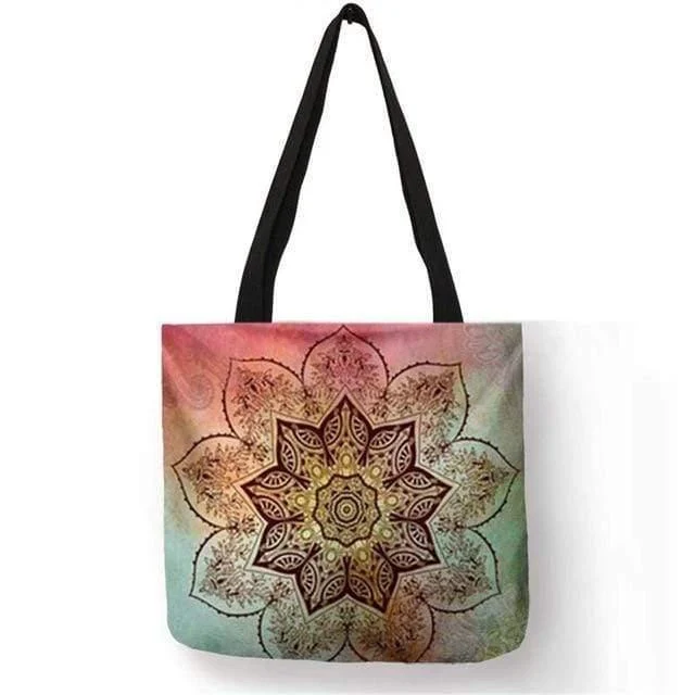 Mandala Elephant Tote - Glova