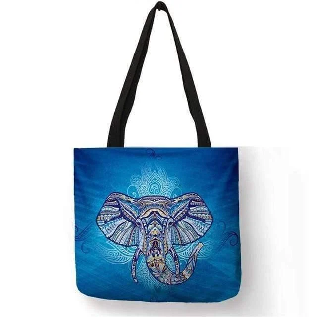 Mandala Elephant Tote - Glova