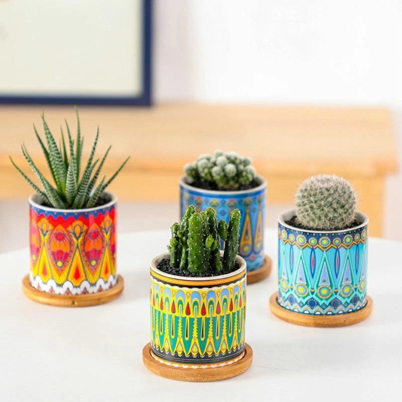 Mandala Mini Flower Pot - Glova