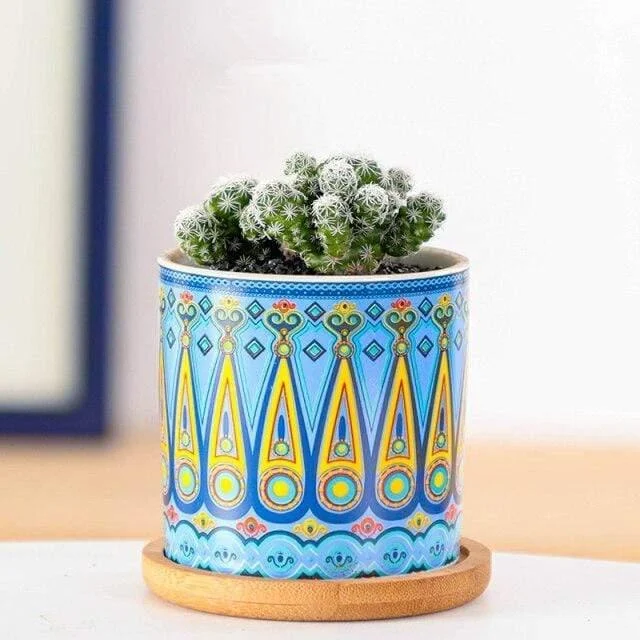 Mandala Mini Flower Pot - Glova