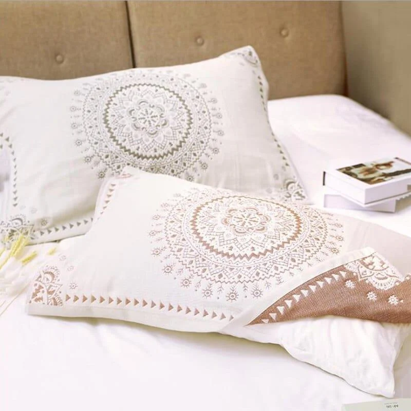 Mandala Soft Pillow Cover - Glova