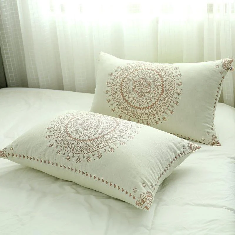 Mandala Soft Pillow Cover - Glova