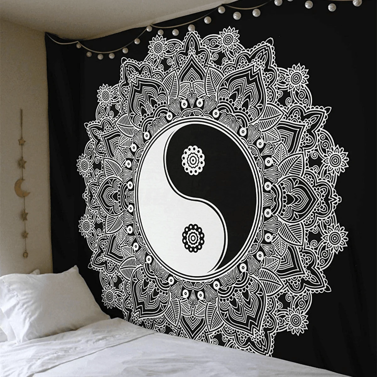 Mandala Yin Yang Tapestry - Glova