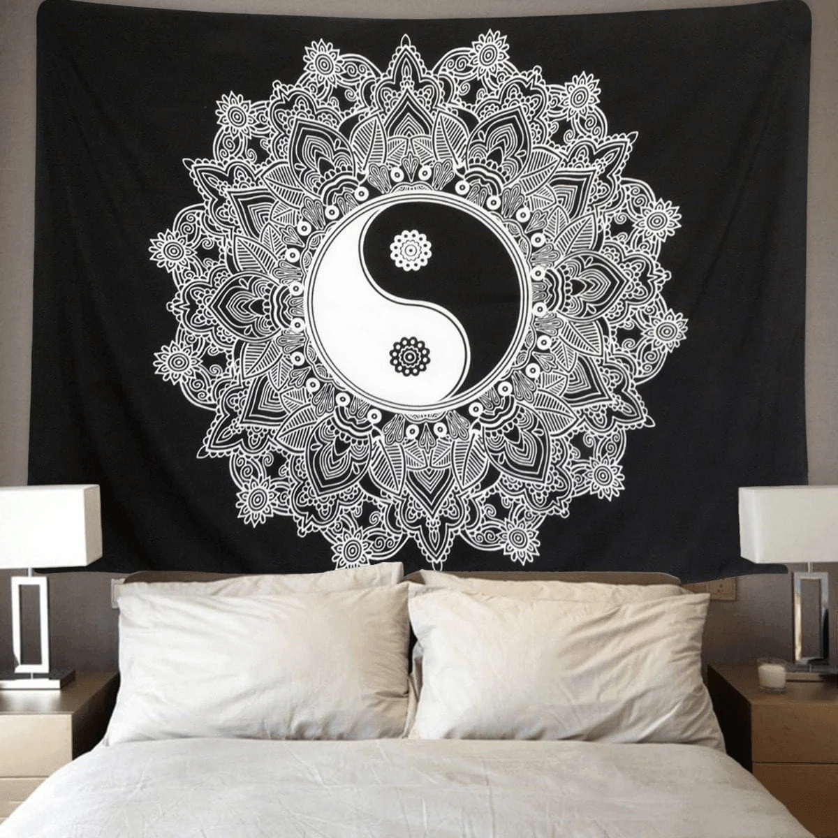 Mandala Yin Yang Tapestry - Glova