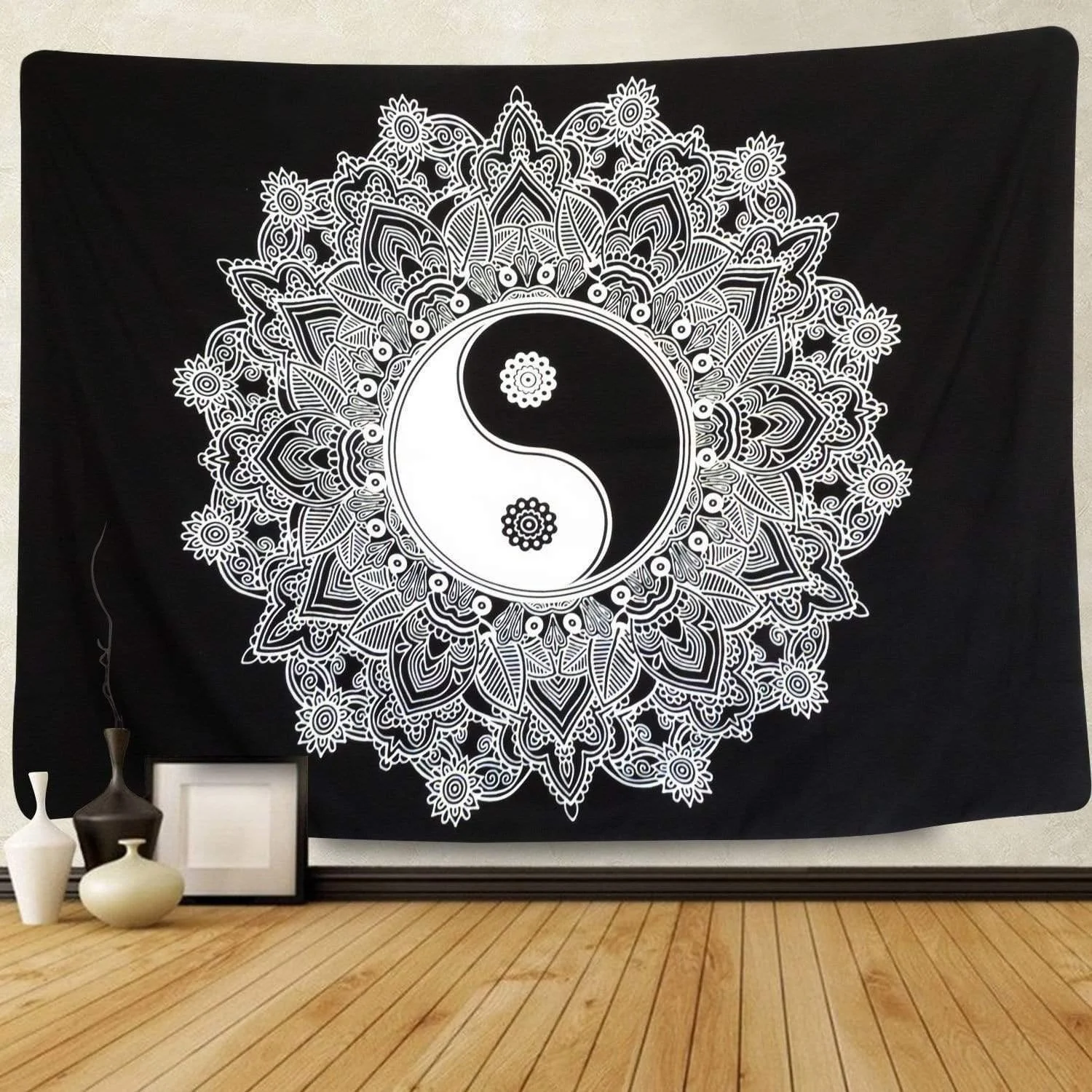 Mandala Yin Yang Tapestry - Glova