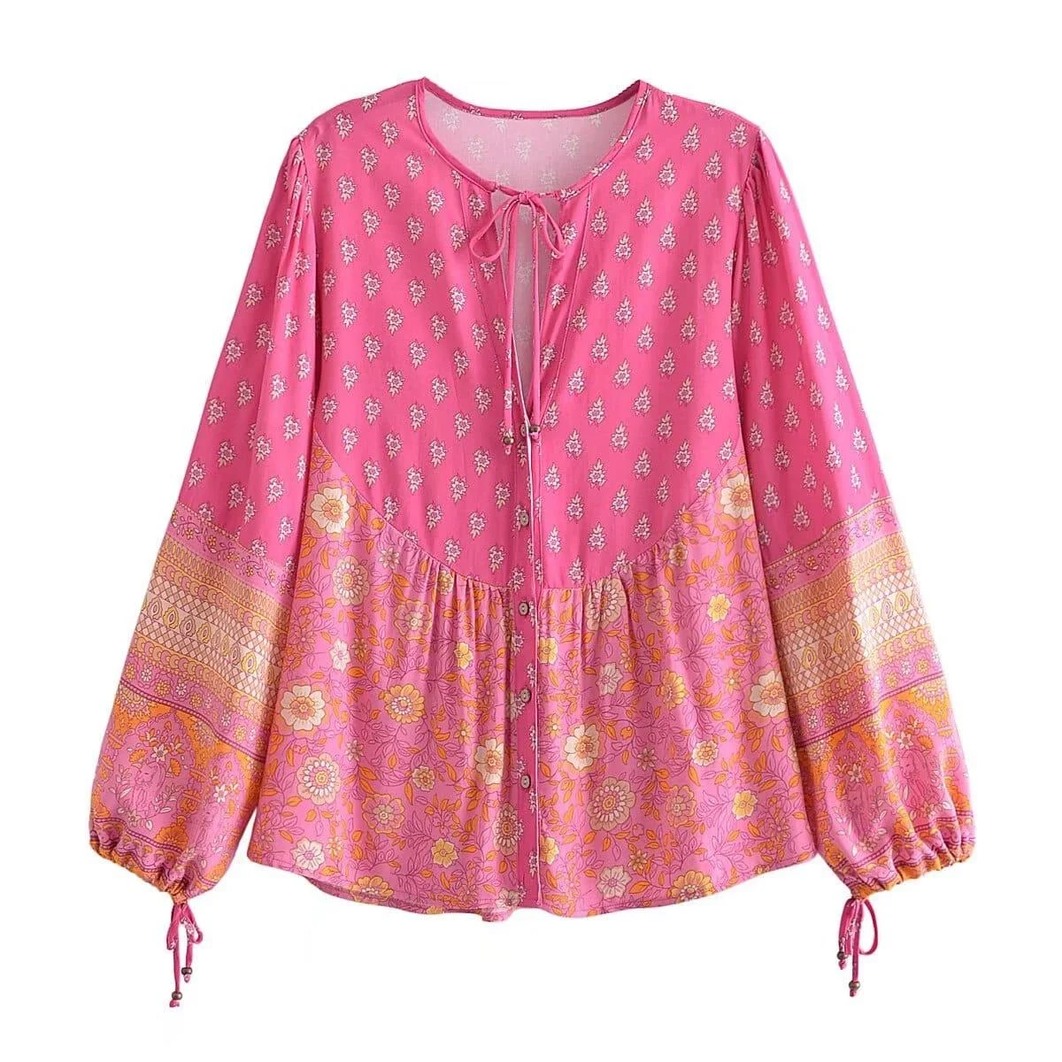 Mandisa Boho Blouse ( 2 Colors) - Glova