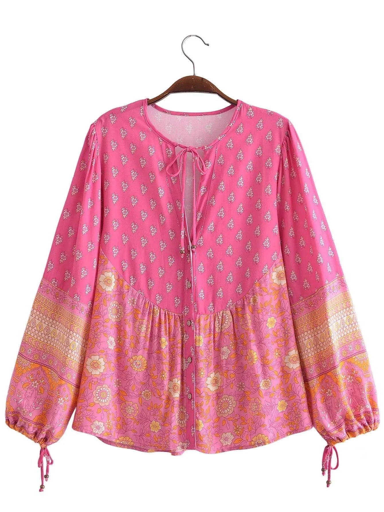 Mandisa Boho Blouse ( 2 Colors) - Glova