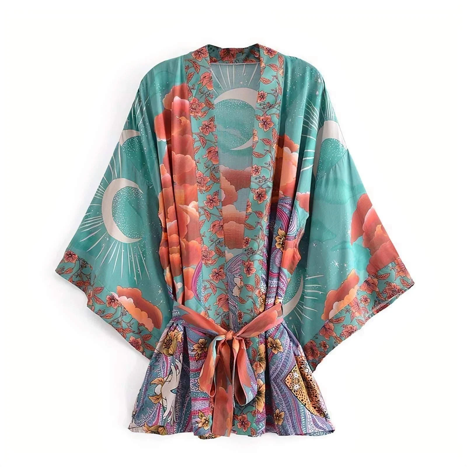 Mane Kimono in Green - Glova