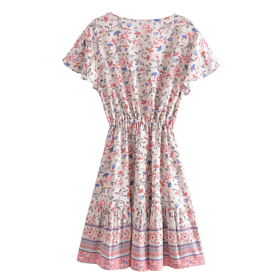 Mansi Bohemian Mini Dress - Glova