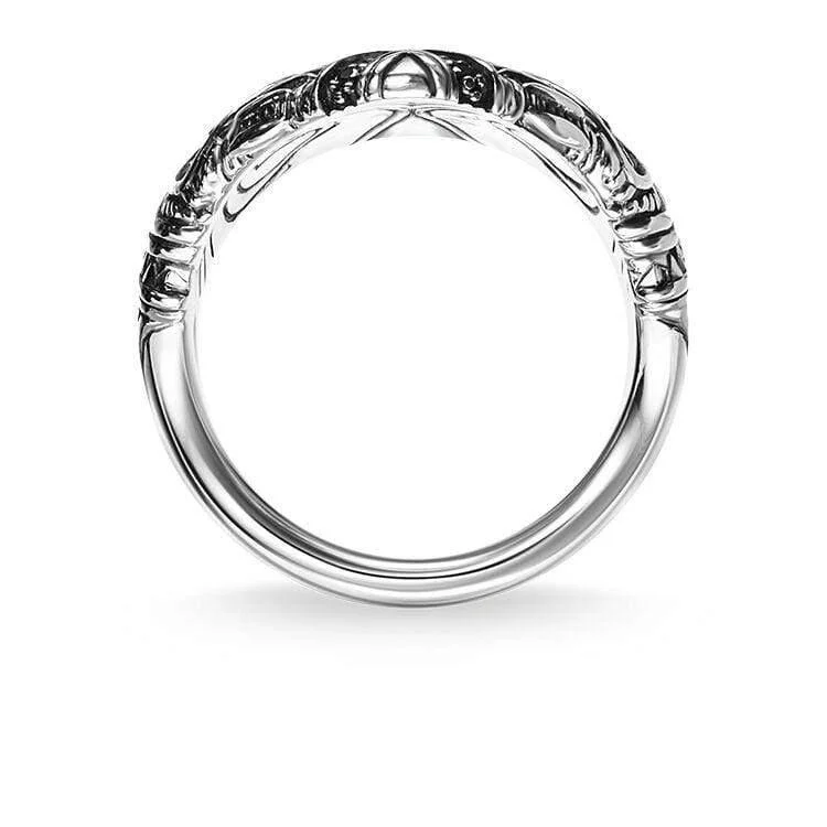 Maori Sterling Silver Ring - Glova