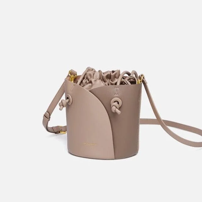 Marcelle Vintage Bucket Shoulder Bag - 2 Colors - Glova