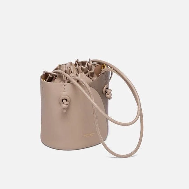 Marcelle Vintage Bucket Shoulder Bag - 2 Colors - Glova