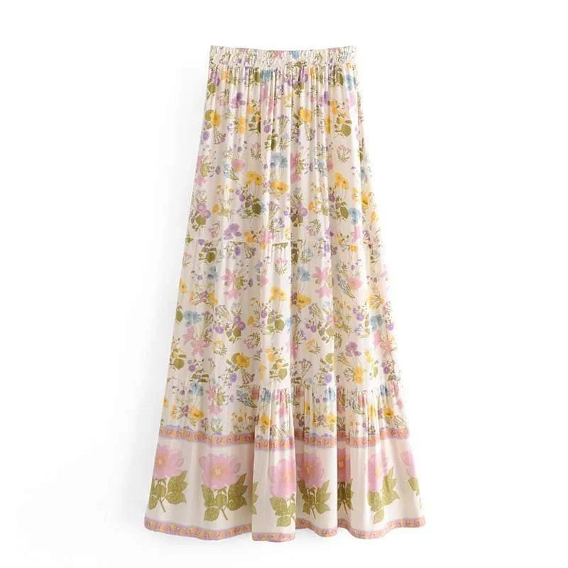 Mareike Boho Maxi Skirt - Glova