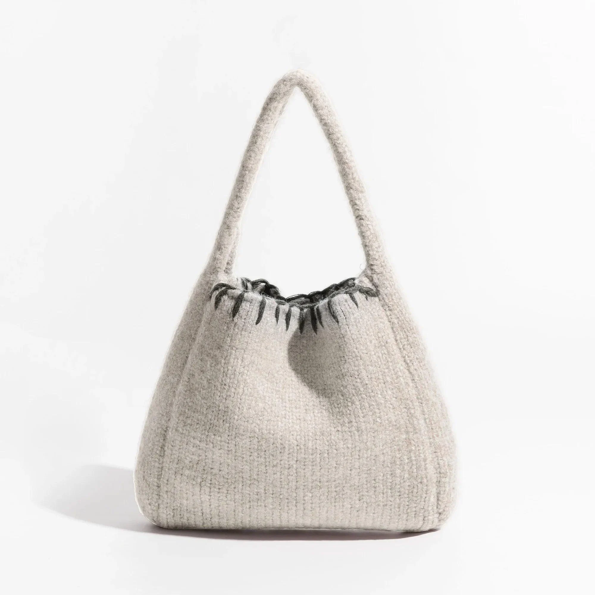 Marie Wool Knit Totes - 7 Colors - Glova