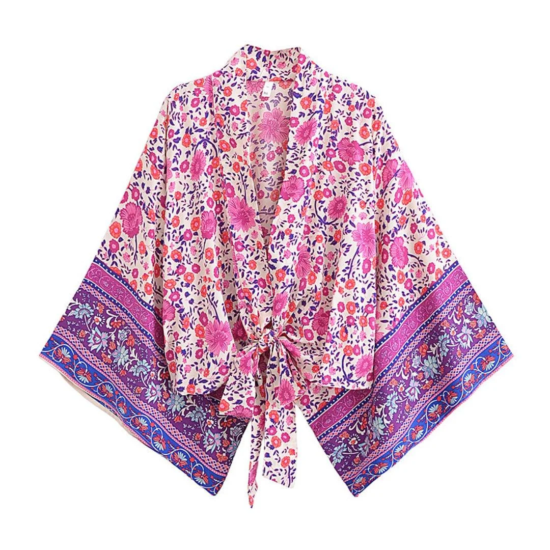 Marisol Cropped Kimono - Glova