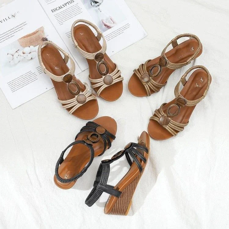 Marlene Wedge Sandals - Glova