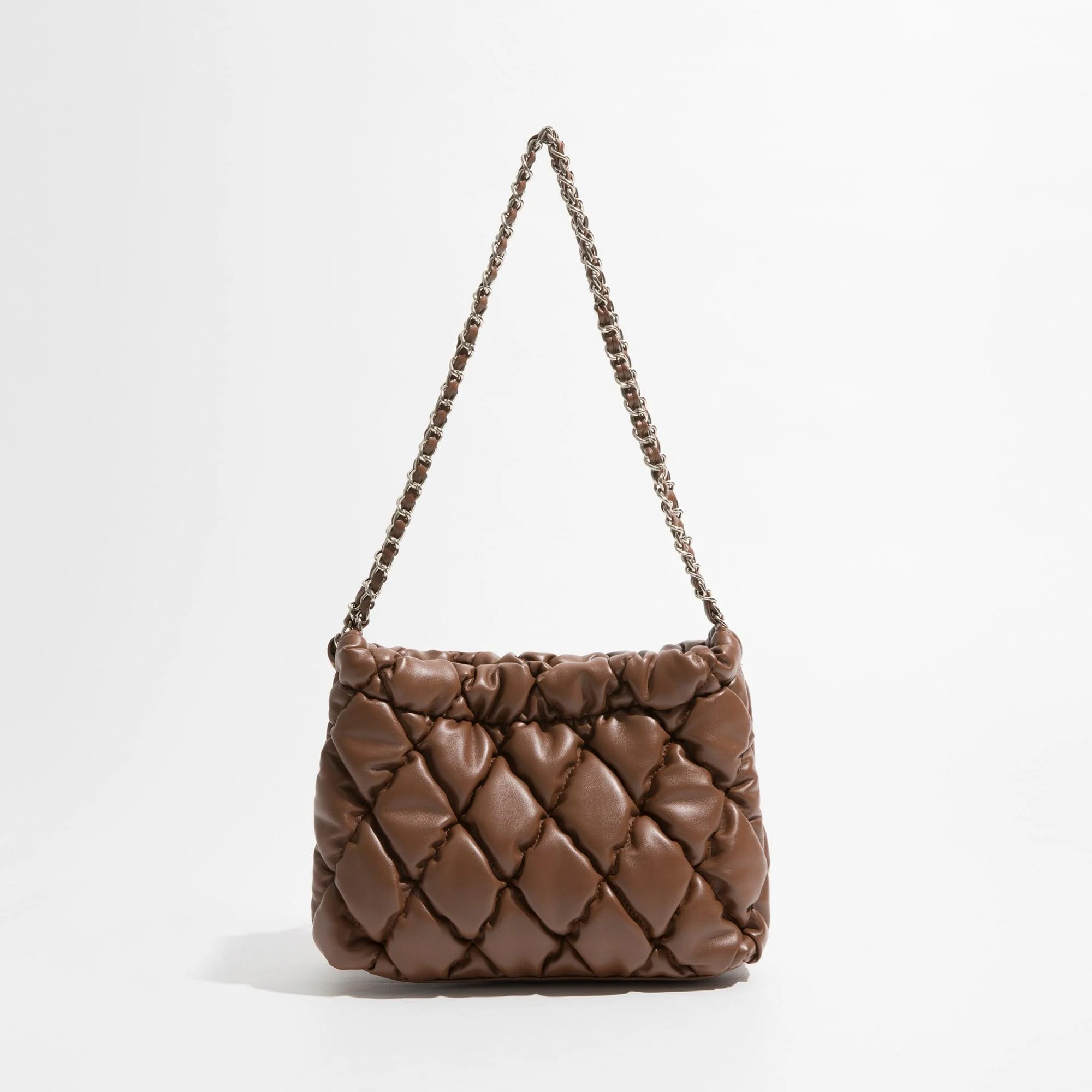 Marlyn Lattice Quilted Puffer Shoulder Bags - 5 Colors - Glova