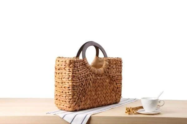 Martina Straw Tote Bag - Glova