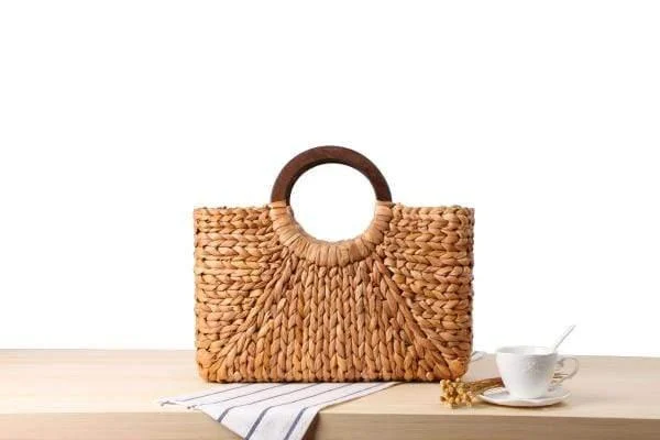 Martina Straw Tote Bag - Glova