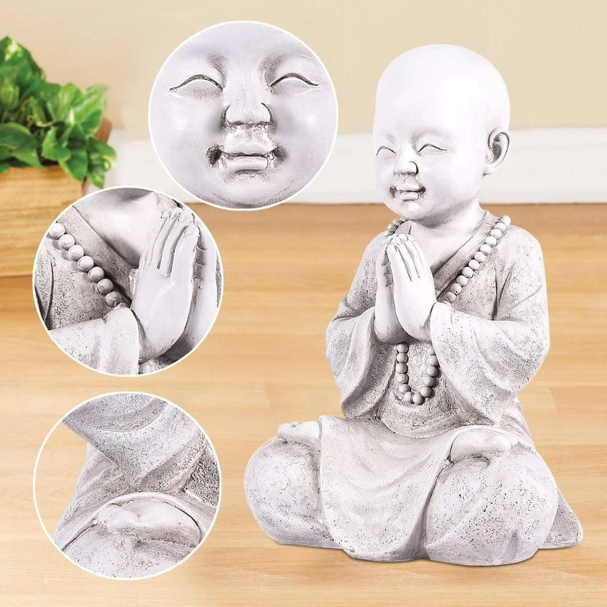 Meditating Baby Buddha Decor - Glova