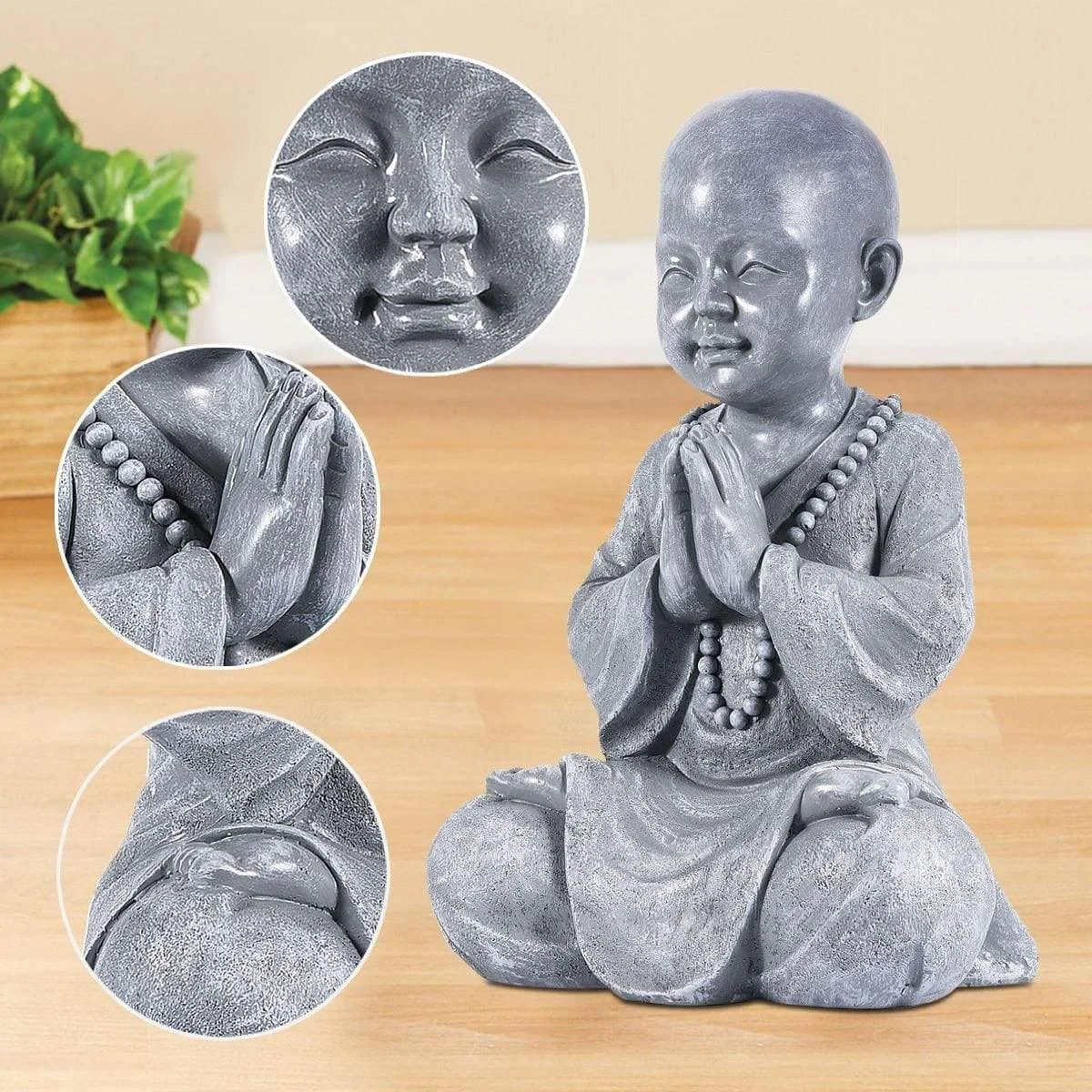 Meditating Baby Buddha Decor - Glova