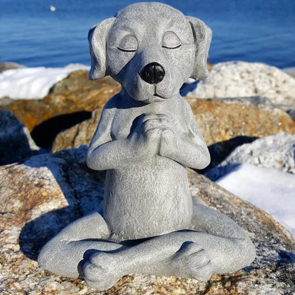 Meditating Dog Figurine - Glova