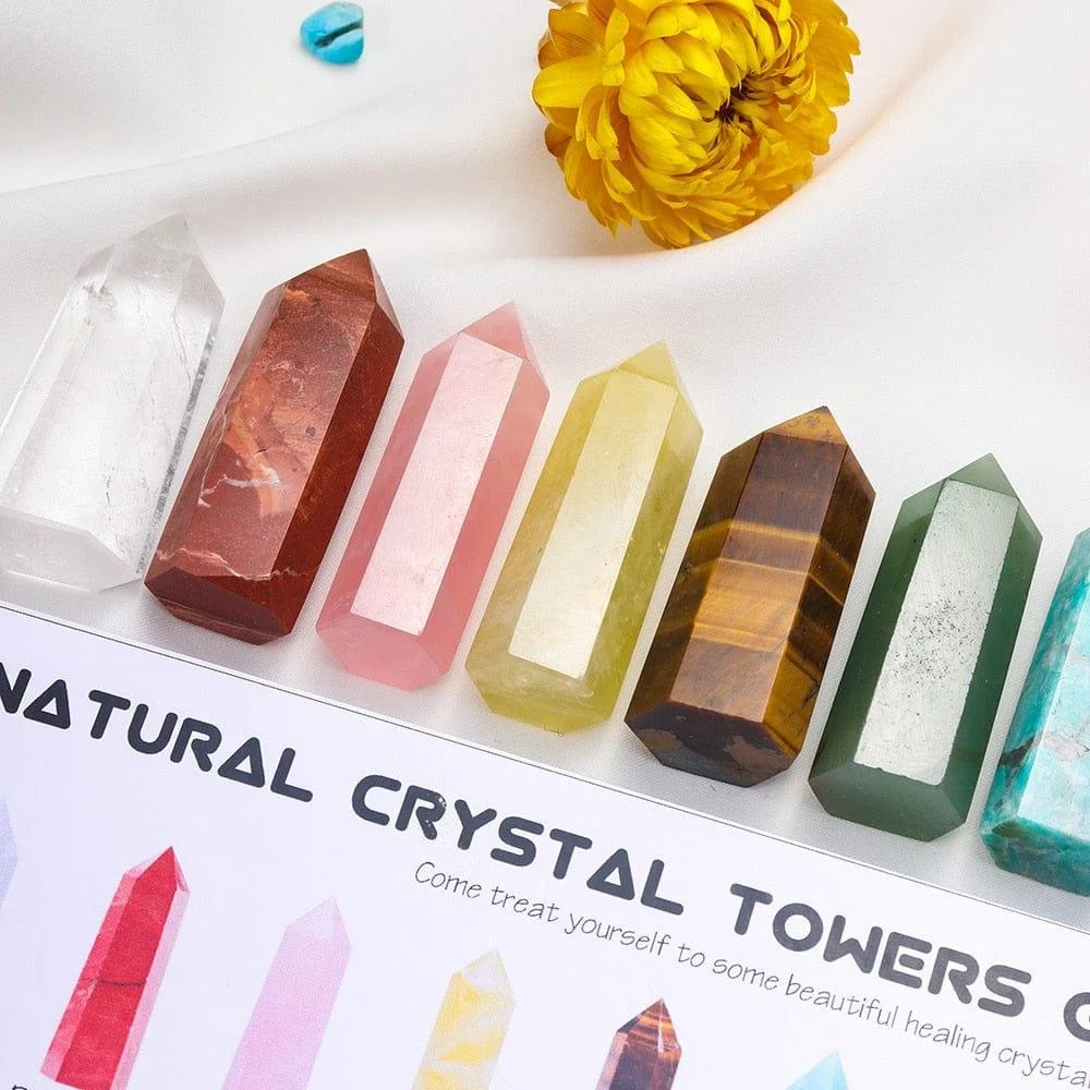 Meditation Crystals Towers Box Set - Glova