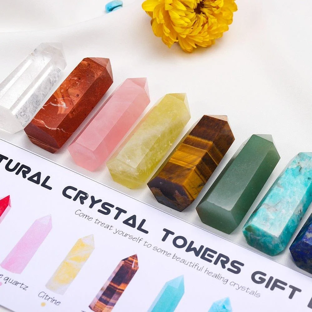 Meditation Crystals Towers Box Set - Glova