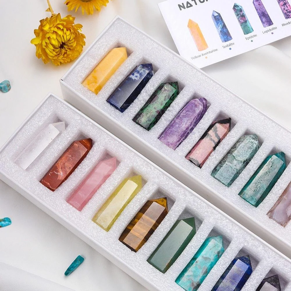 Meditation Crystals Towers Box Set - Glova